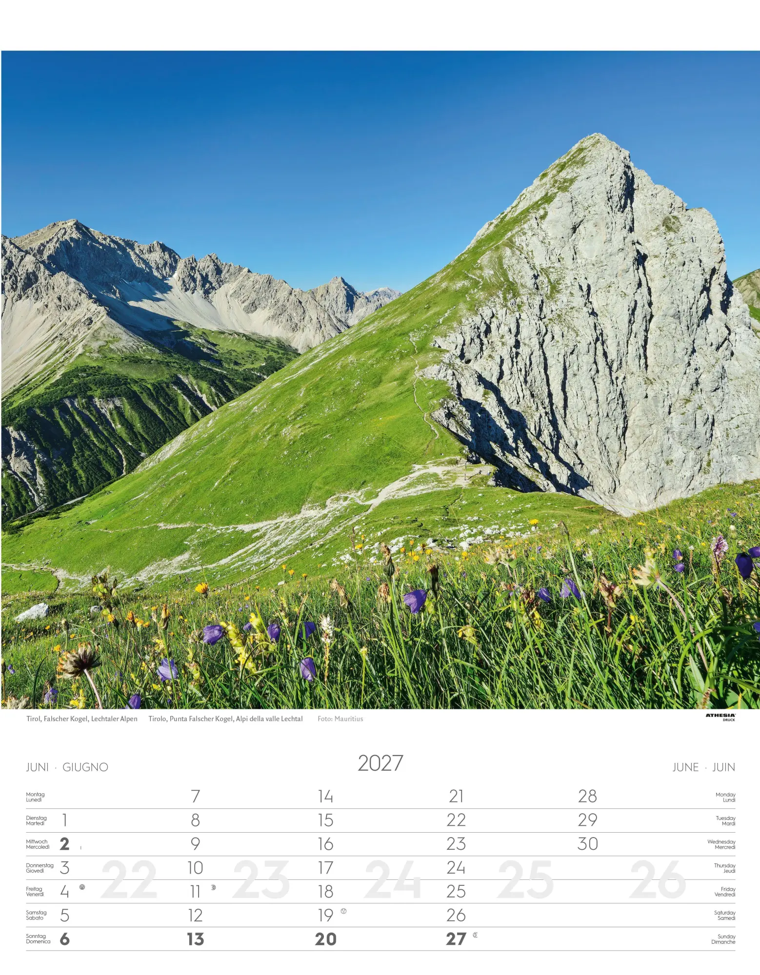 Bild: 9788868399153 | Österreich Kalender 2027 | Austria | Athesia-Tappeiner Verlag | 14 S.