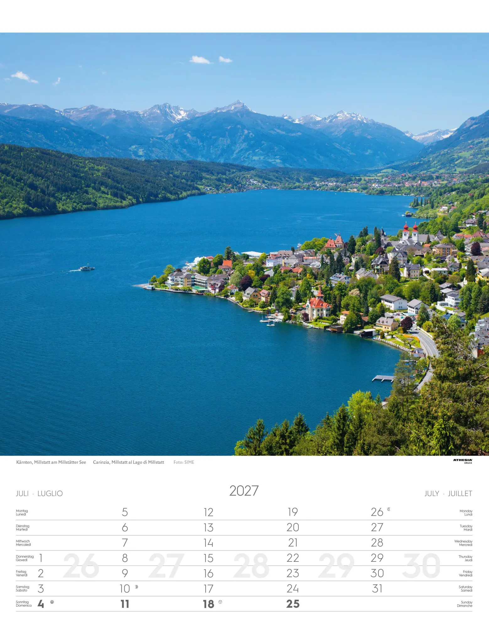 Bild: 9788868399153 | Österreich Kalender 2027 | Austria | Athesia-Tappeiner Verlag | 14 S.