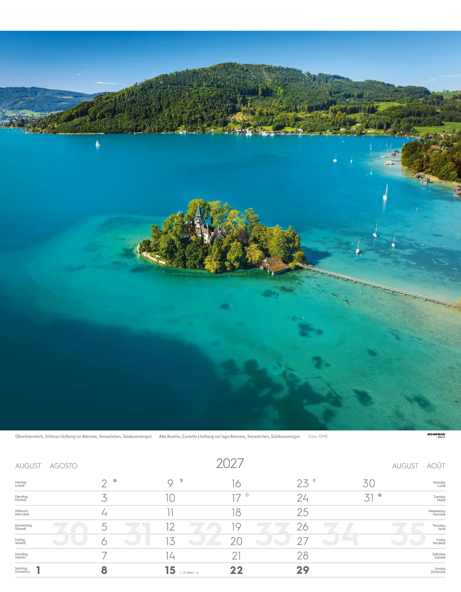 Bild: 9788868399153 | Österreich Kalender 2027 | Austria | Athesia-Tappeiner Verlag | 14 S.