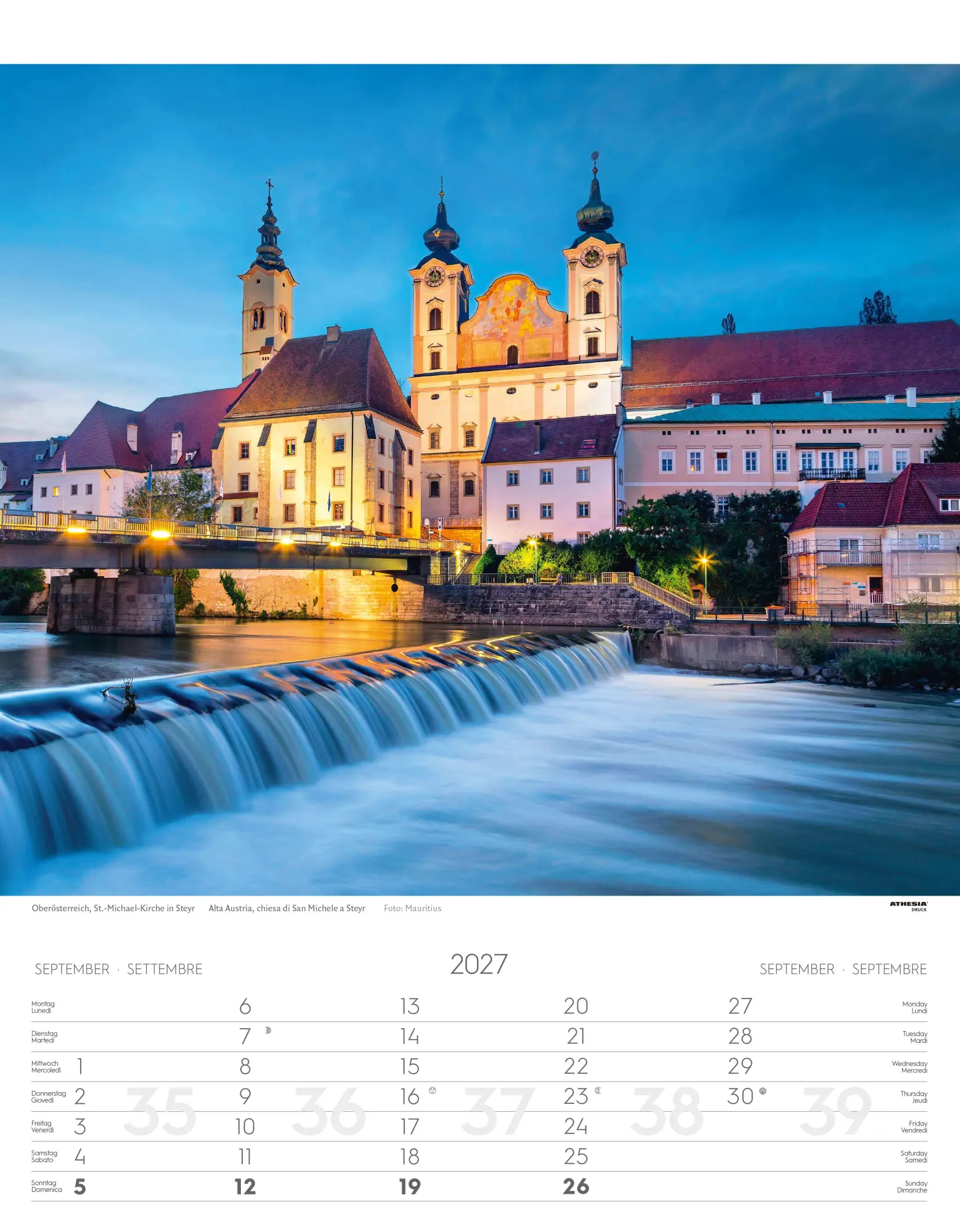 Bild: 9788868399153 | Österreich Kalender 2027 | Austria | Athesia-Tappeiner Verlag | 14 S.