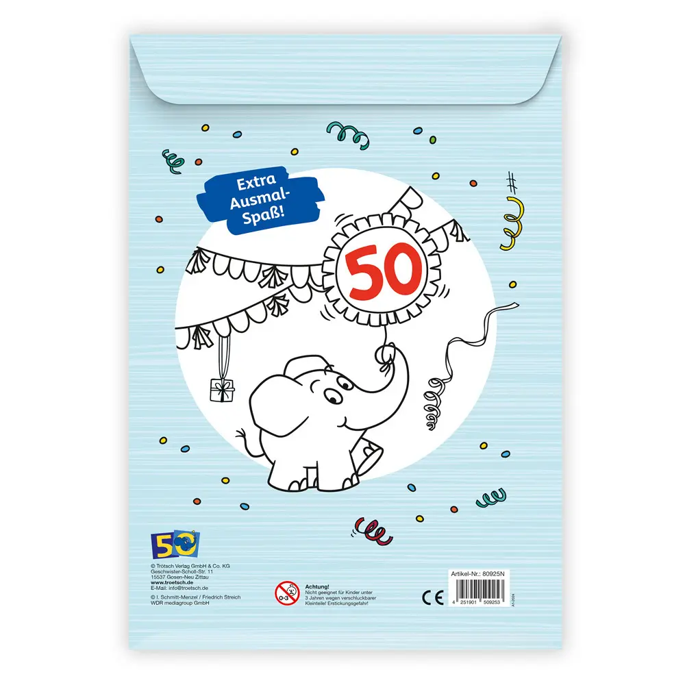 Bild: 4251901509253 | Trötsch Die Maus Wundertüte Elefant | Trötsch Verlag GmbH &amp; Co.KG