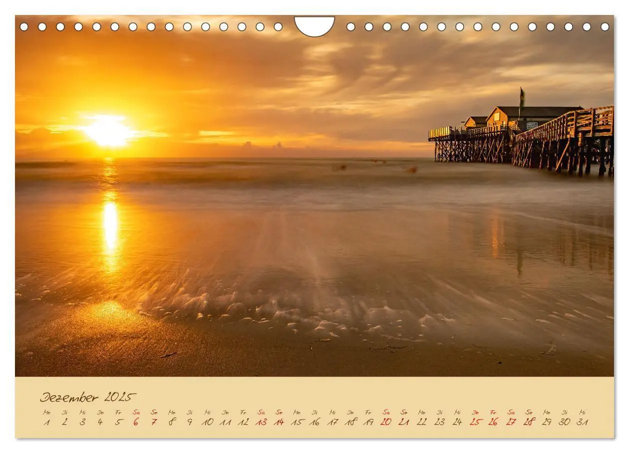 Bild: 9783383999253 | Sankt Peter-Ording: Die raue Schönheit an der Nordsee (Wandkalender...