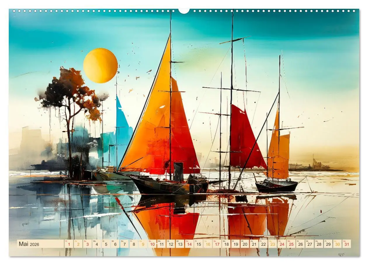 Bild: 9783457489253 | Segeln, der Traum beginnt (Wandkalender 2026 DIN A2 quer), CALVENDO...