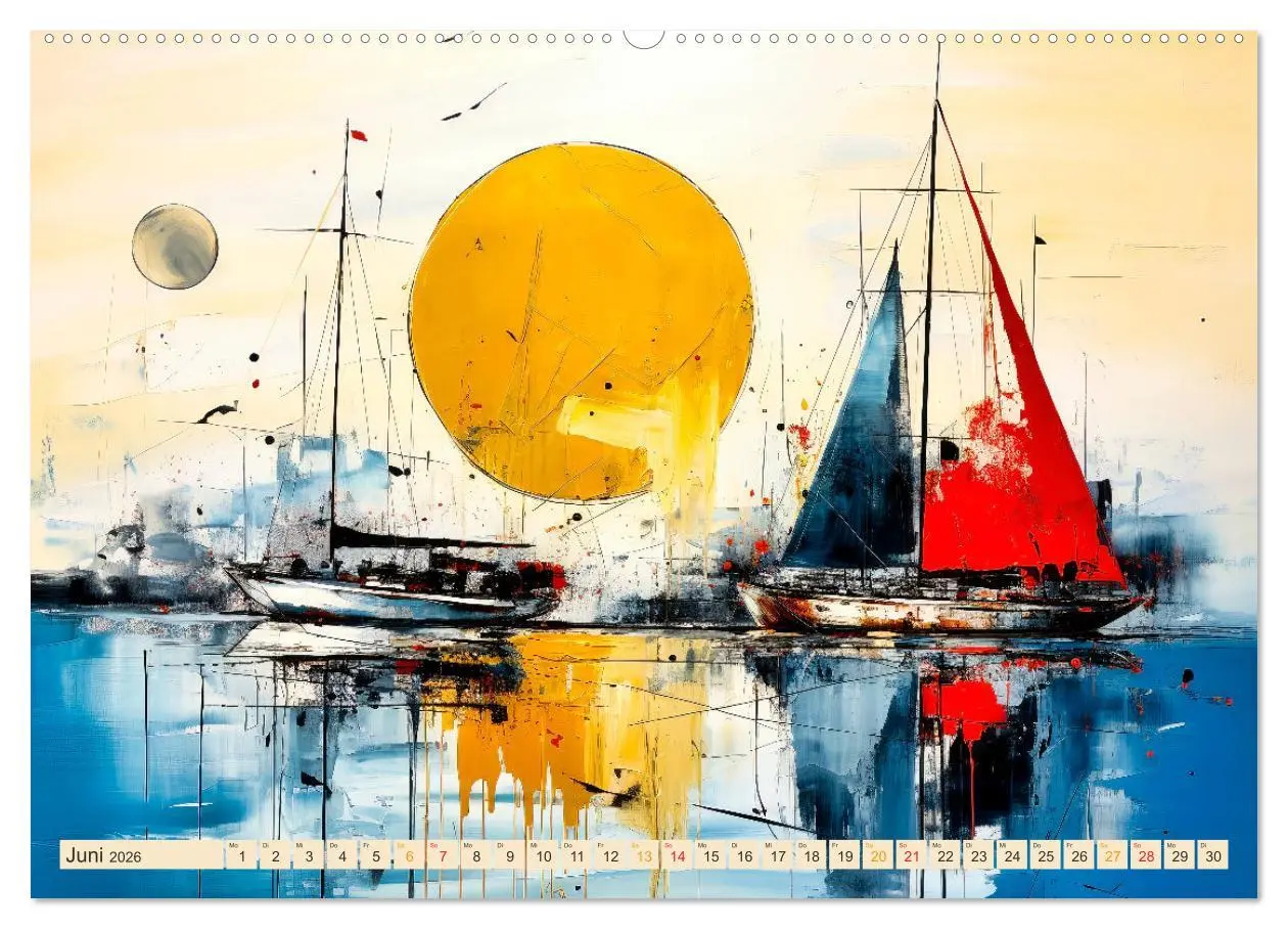 Bild: 9783457489253 | Segeln, der Traum beginnt (Wandkalender 2026 DIN A2 quer), CALVENDO...