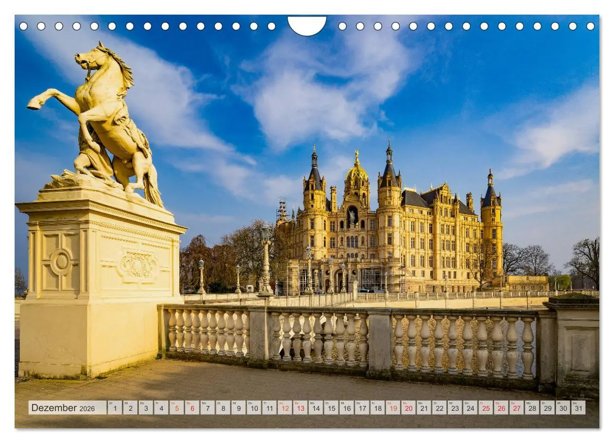 Bild: 9783457799253 | Wunderschönes Schwerin (Wandkalender 2026 DIN A4 quer), CALVENDO...