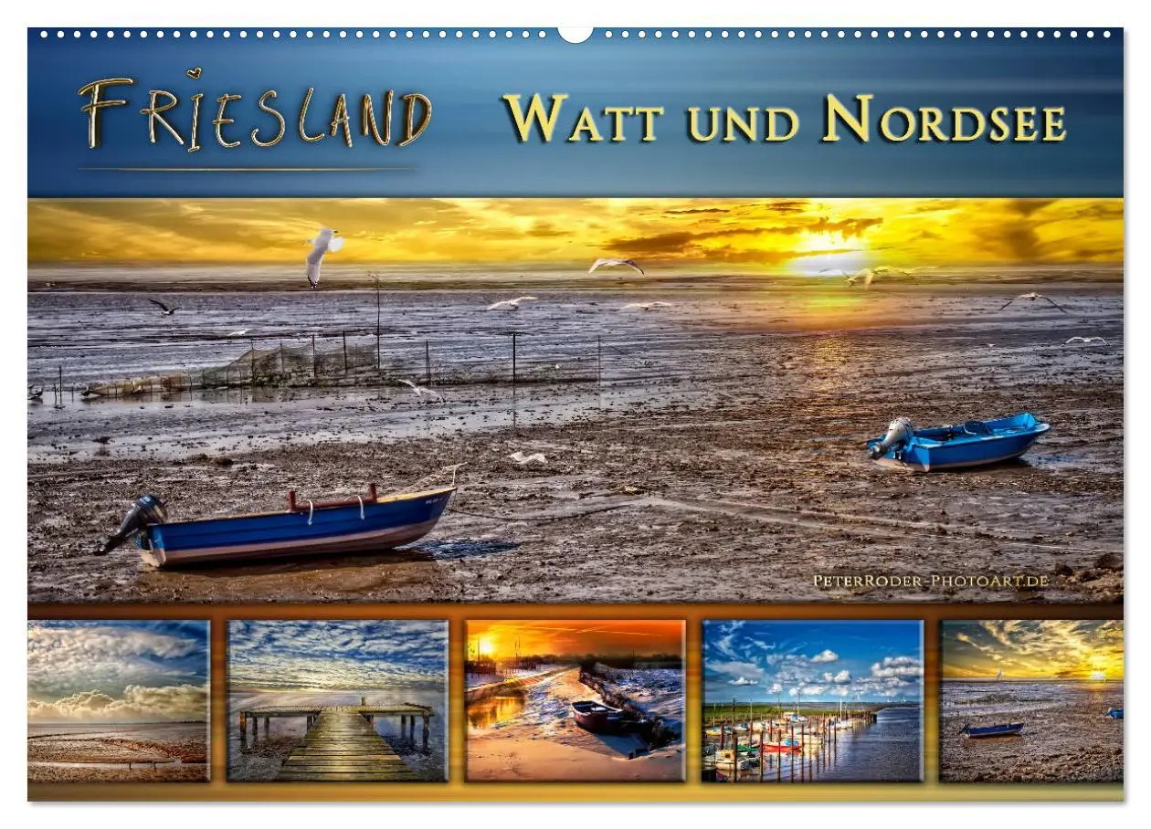 Cover: 9783516189353 | Friesland - Watt und Nordsee (Wandkalender 2026 DIN A2 quer),...