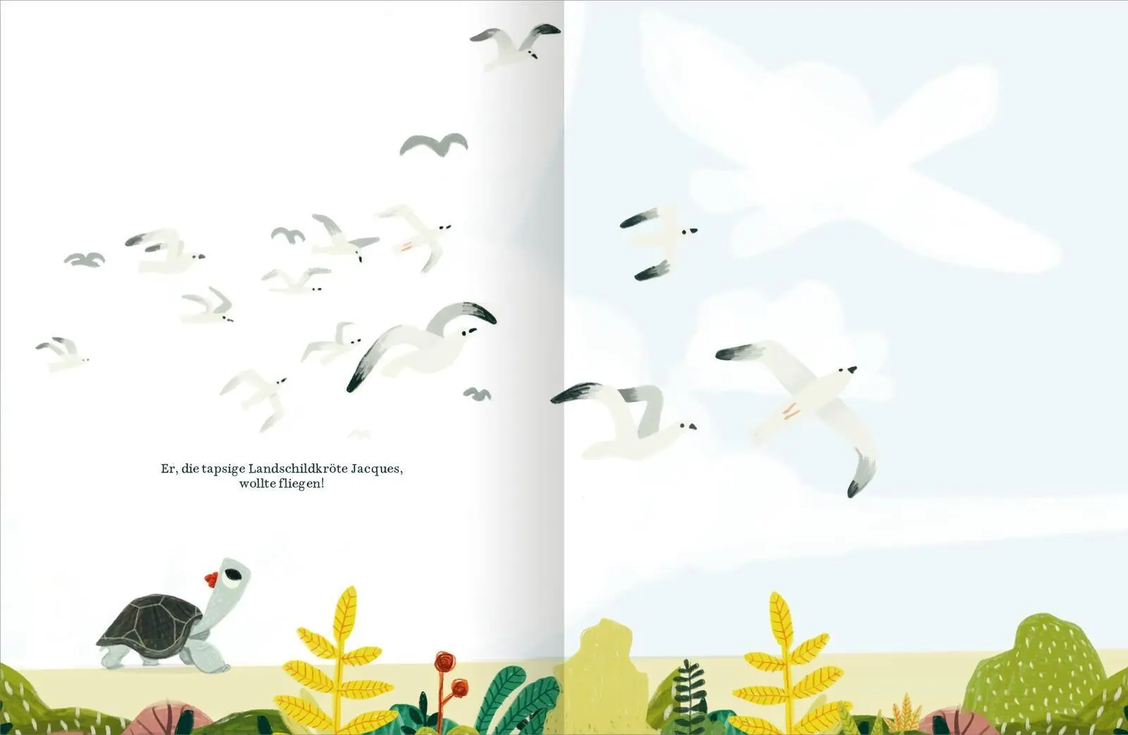 Bild: 9783845869353 | Die kleine Schildkröte, die vom Fliegen träumte | Alina Winopal | Buch