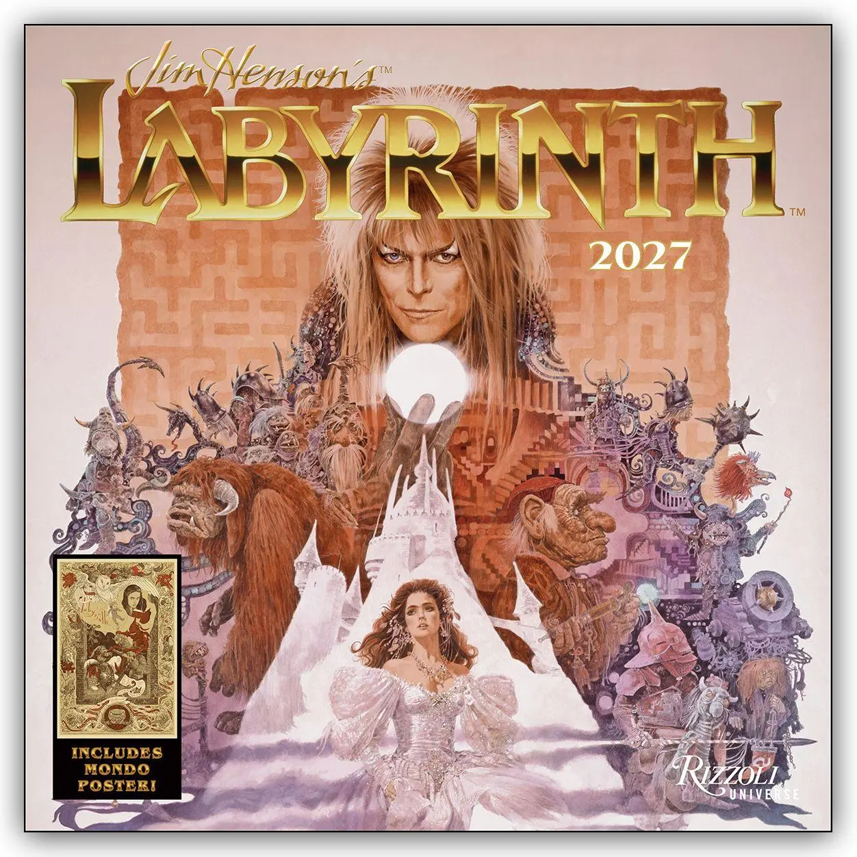 Cover: 9780789349453 | John Henson's Labyrinth 2027 - Wandkalender | Universe Publishing