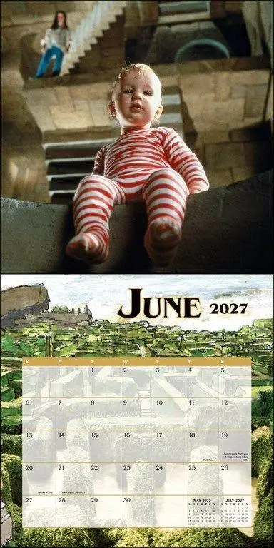 Bild: 9780789349453 | John Henson's Labyrinth 2027 - Wandkalender | Universe Publishing