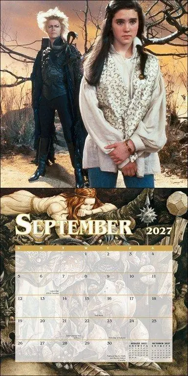 Bild: 9780789349453 | John Henson's Labyrinth 2027 - Wandkalender | Universe Publishing