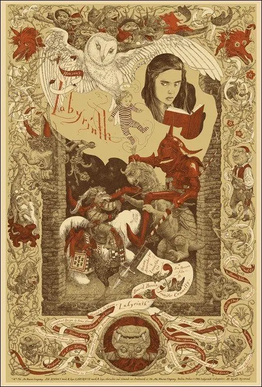 Bild: 9780789349453 | John Henson's Labyrinth 2027 - Wandkalender | Universe Publishing
