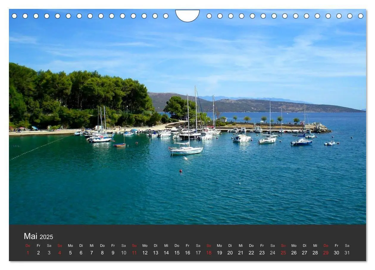 Bild: 9783435759453 | Magisches Kroatien (Wandkalender 2025 DIN A4 quer), CALVENDO...