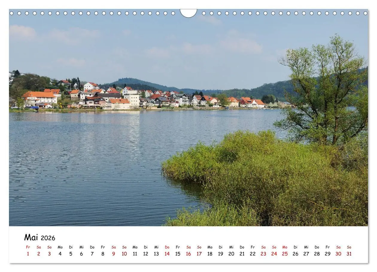Bild: 9783457779453 | Der Edersee - Das Paradies in Nordhessen (Wandkalender 2026 DIN A3...