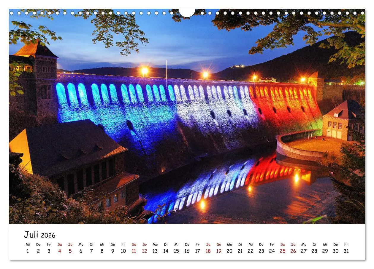 Bild: 9783457779453 | Der Edersee - Das Paradies in Nordhessen (Wandkalender 2026 DIN A3...