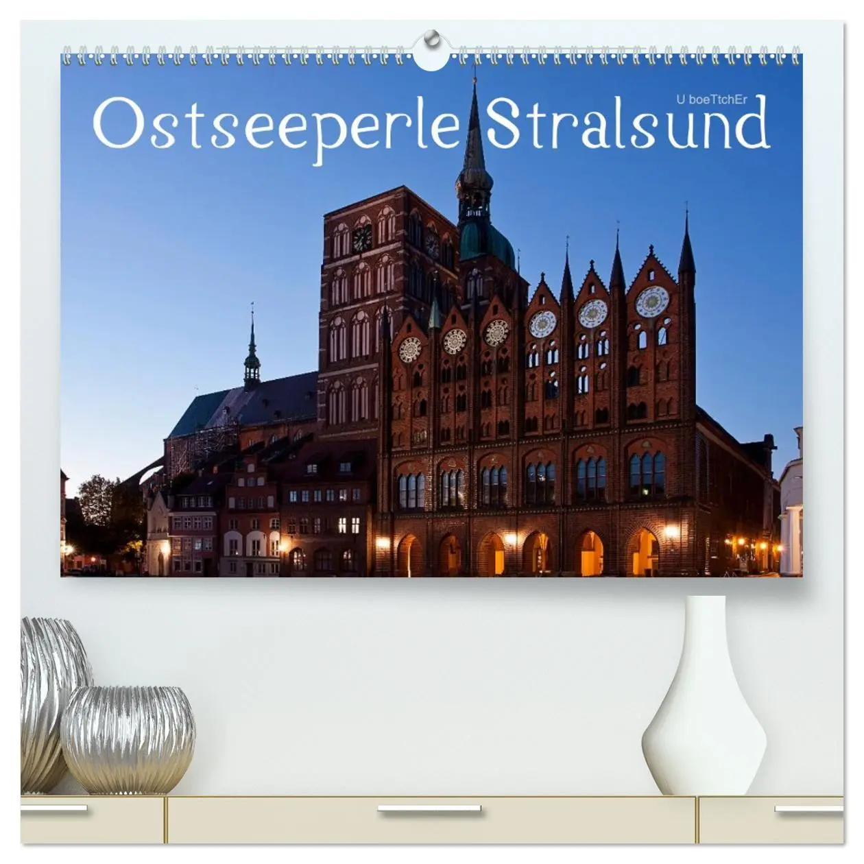 Cover: 9783516009453 | Ostseeperle Stralsund (hochwertiger Premium Wandkalender 2026 DIN...