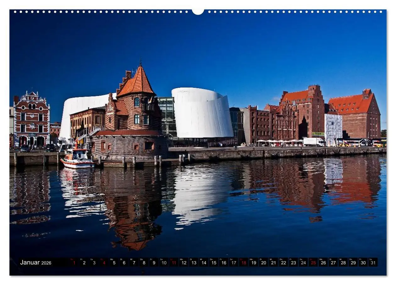 Bild: 9783516009453 | Ostseeperle Stralsund (hochwertiger Premium Wandkalender 2026 DIN...