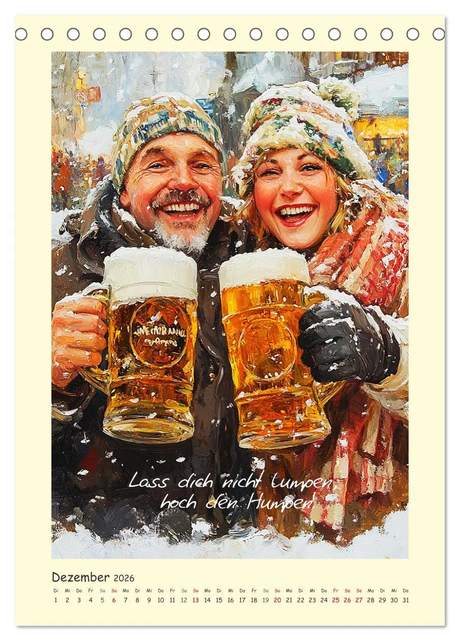 Bild: 9783516249453 | Bier, Bäuche, Sprüche. Spaß mit Hopfen und Malz (Tischkalender 2026...