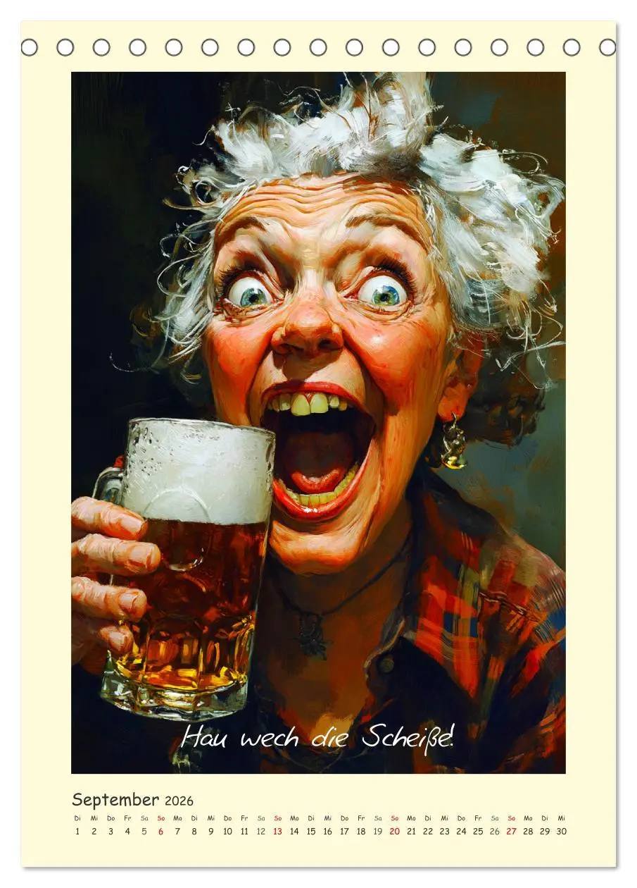 Bild: 9783516249453 | Bier, Bäuche, Sprüche. Spaß mit Hopfen und Malz (Tischkalender 2026...