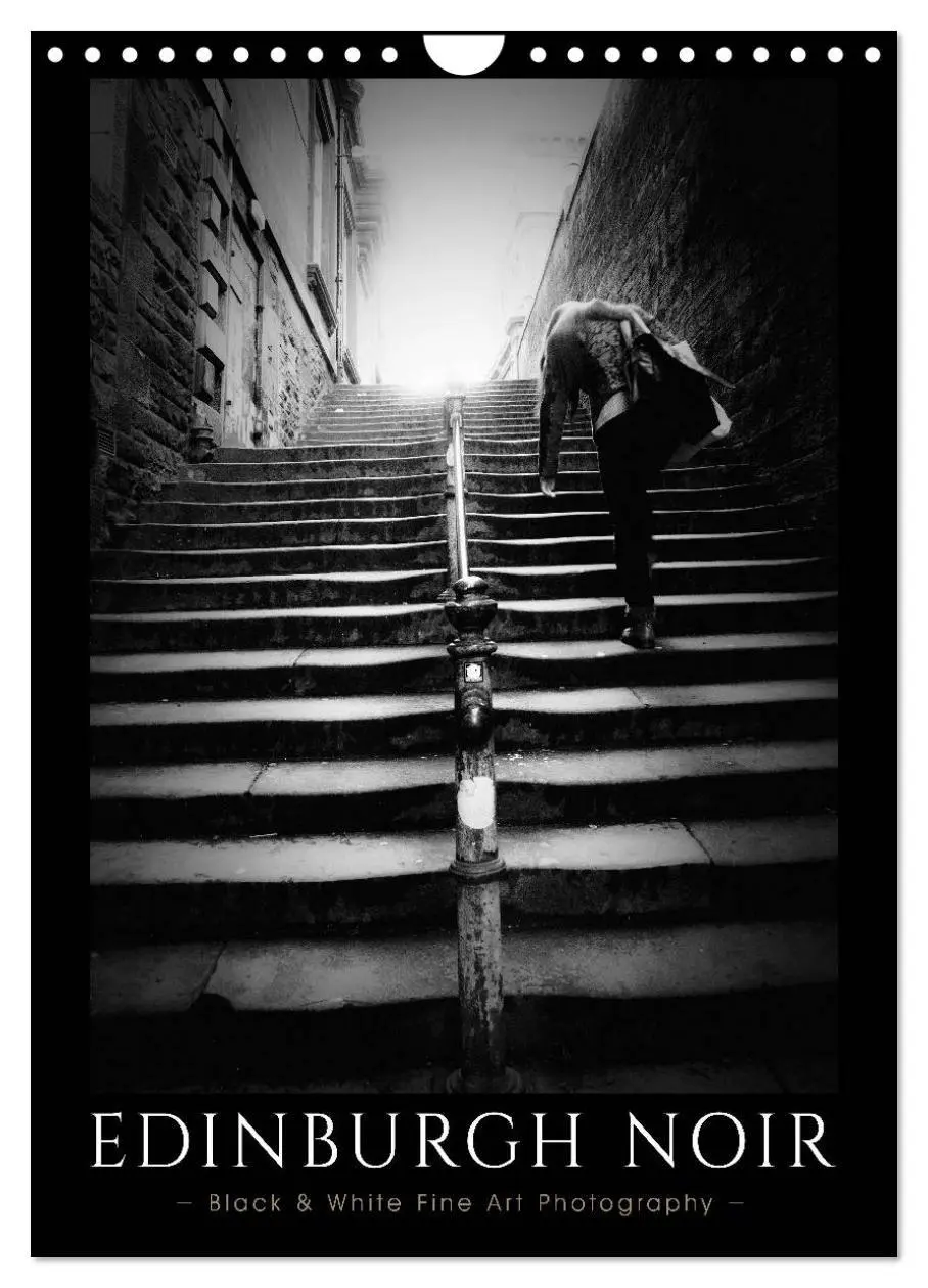 Cover: 9783594089453 | EDINBURGH NOIR (Wall Calendar 2027 DIN A4 portrait), CALVENDO 12...