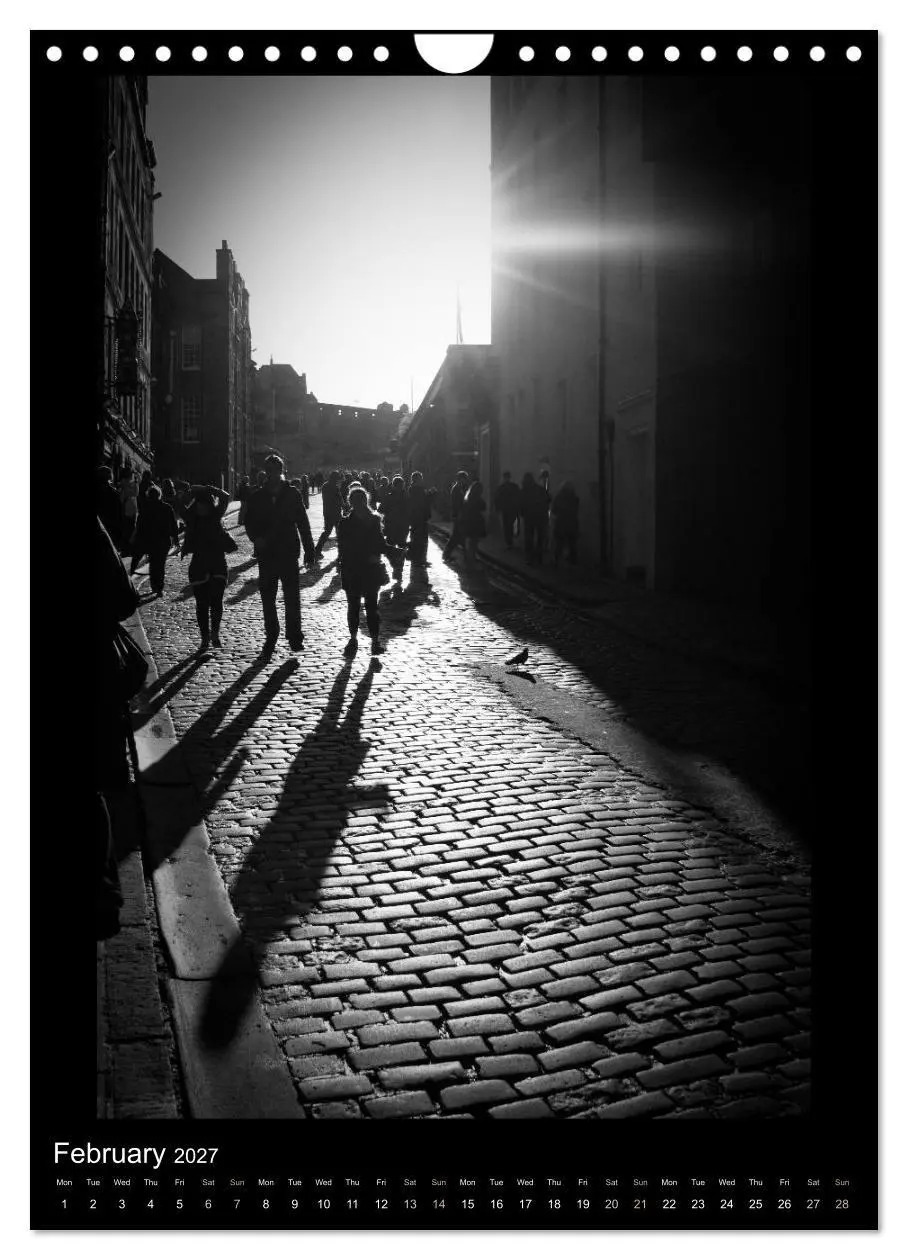 Bild: 9783594089453 | EDINBURGH NOIR (Wall Calendar 2027 DIN A4 portrait), CALVENDO 12...