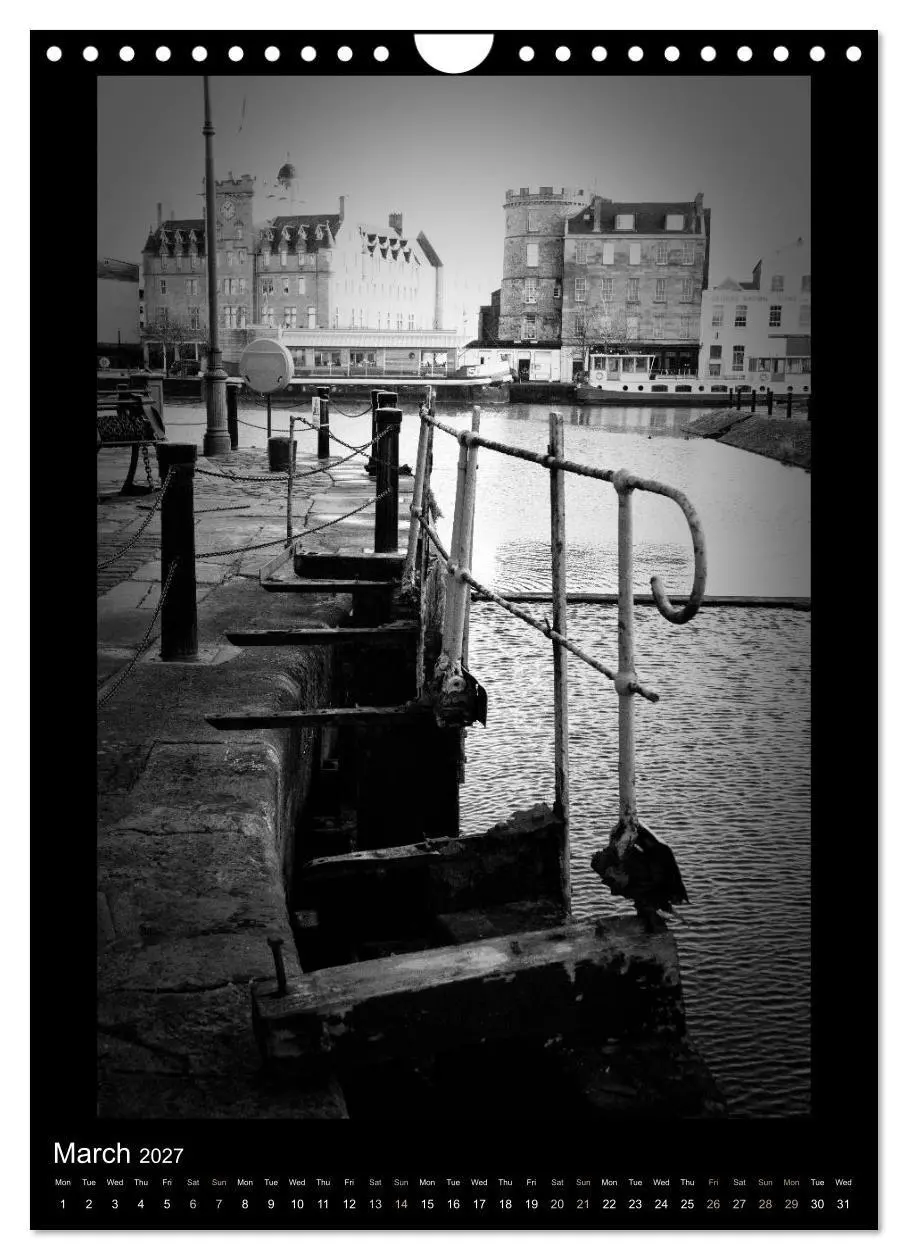 Bild: 9783594089453 | EDINBURGH NOIR (Wall Calendar 2027 DIN A4 portrait), CALVENDO 12...