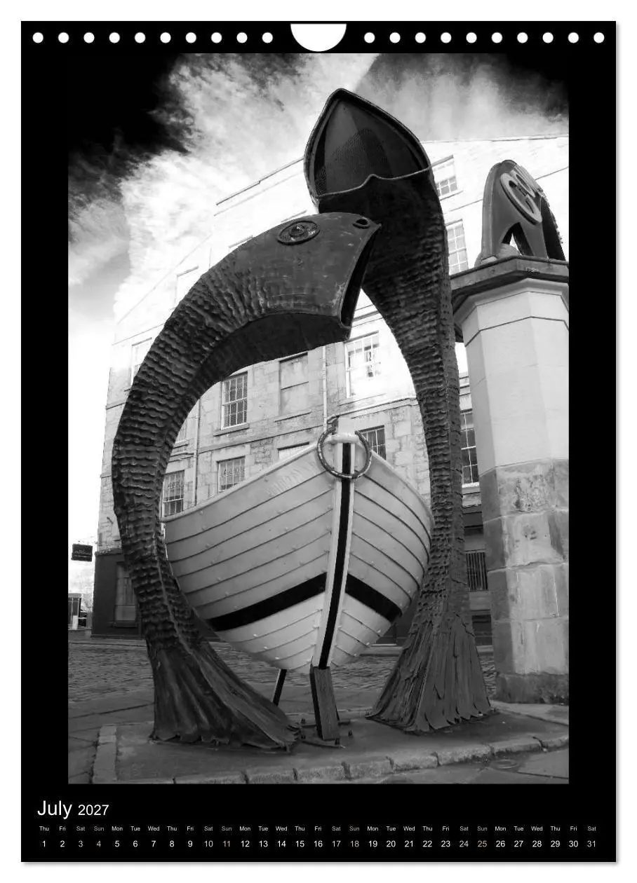 Bild: 9783594089453 | EDINBURGH NOIR (Wall Calendar 2027 DIN A4 portrait), CALVENDO 12...