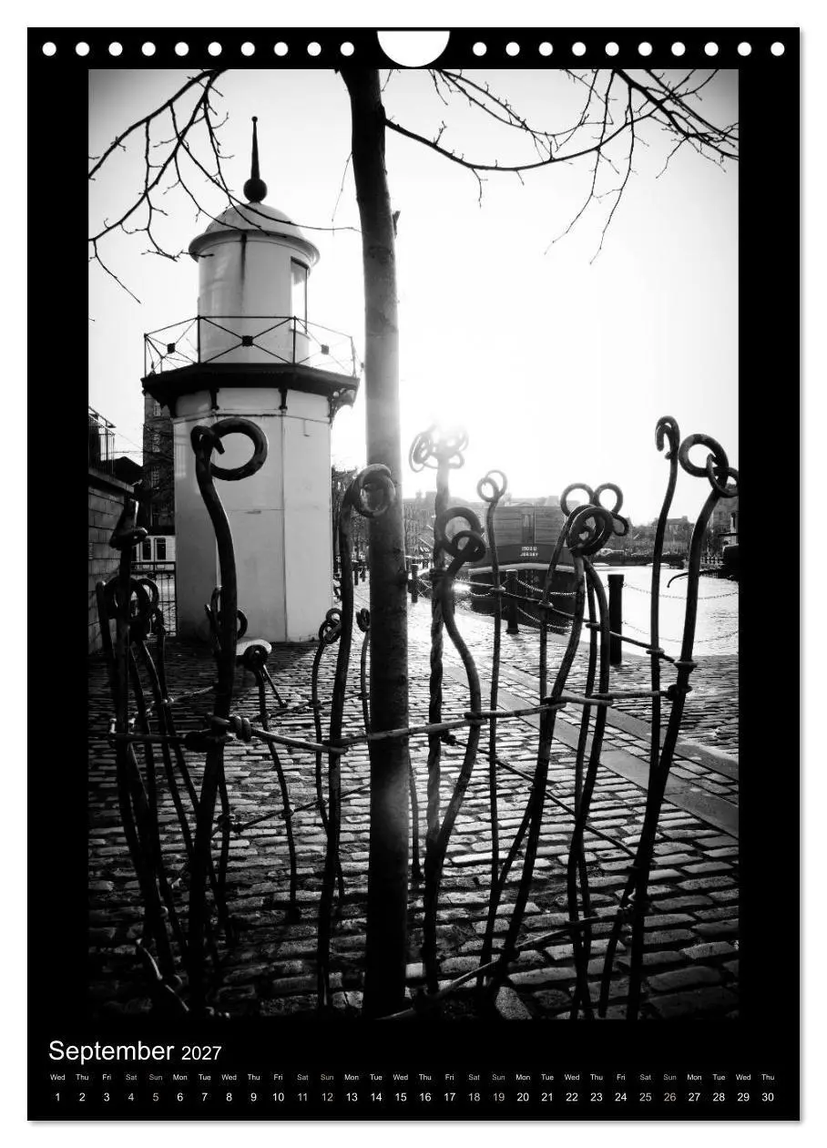 Bild: 9783594089453 | EDINBURGH NOIR (Wall Calendar 2027 DIN A4 portrait), CALVENDO 12...