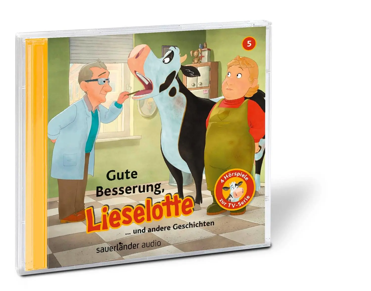 Bild: 9783839849453 | Gute Besserung, Lieselotte | Vier Hörspiele - Folge 5 | Audio-CD