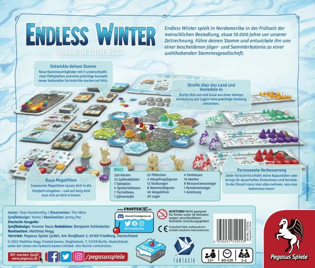 Bild: 4250231729553 | Endless Winter (Frosted Games) | Spiel | 57330G | Deutsch | 2022