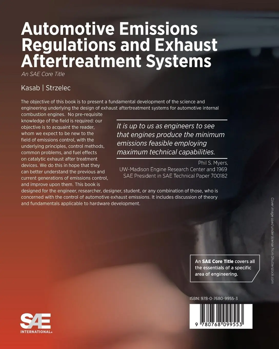 Rückseite: 9780768099553 | Automotive Emissions Regulations and Exhaust Aftertreatment Systems