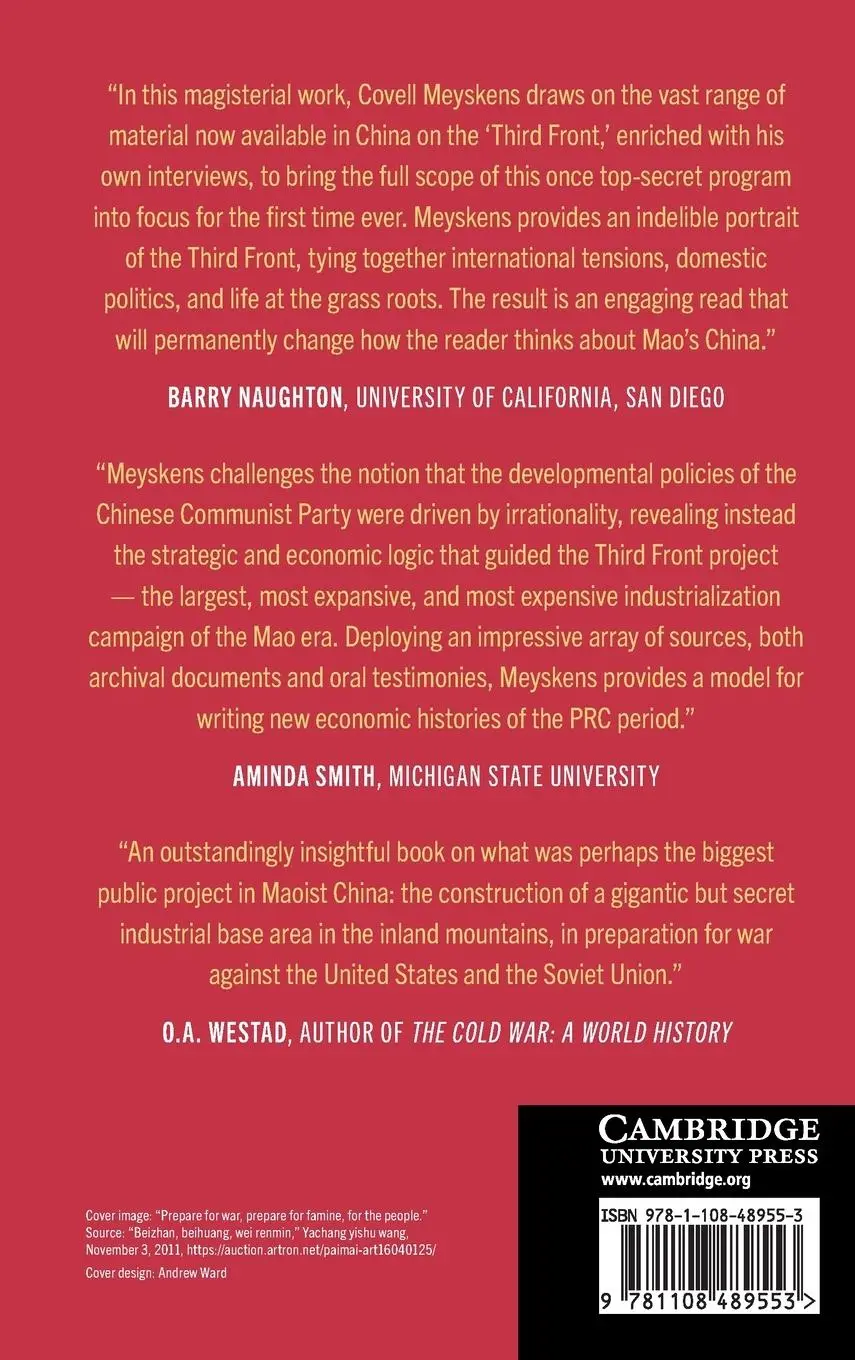 Rückseite: 9781108489553 | Mao's Third Front | Covell F. Meyskens | Buch | Englisch | 2020
