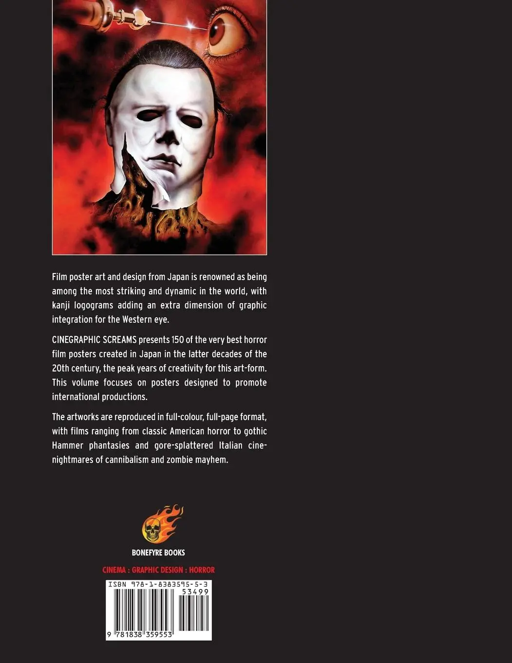 Rückseite: 9781838359553 | CINEGRAPHIC SCREAMS | 150 Horror Film Posters From Japan | Kobayashi