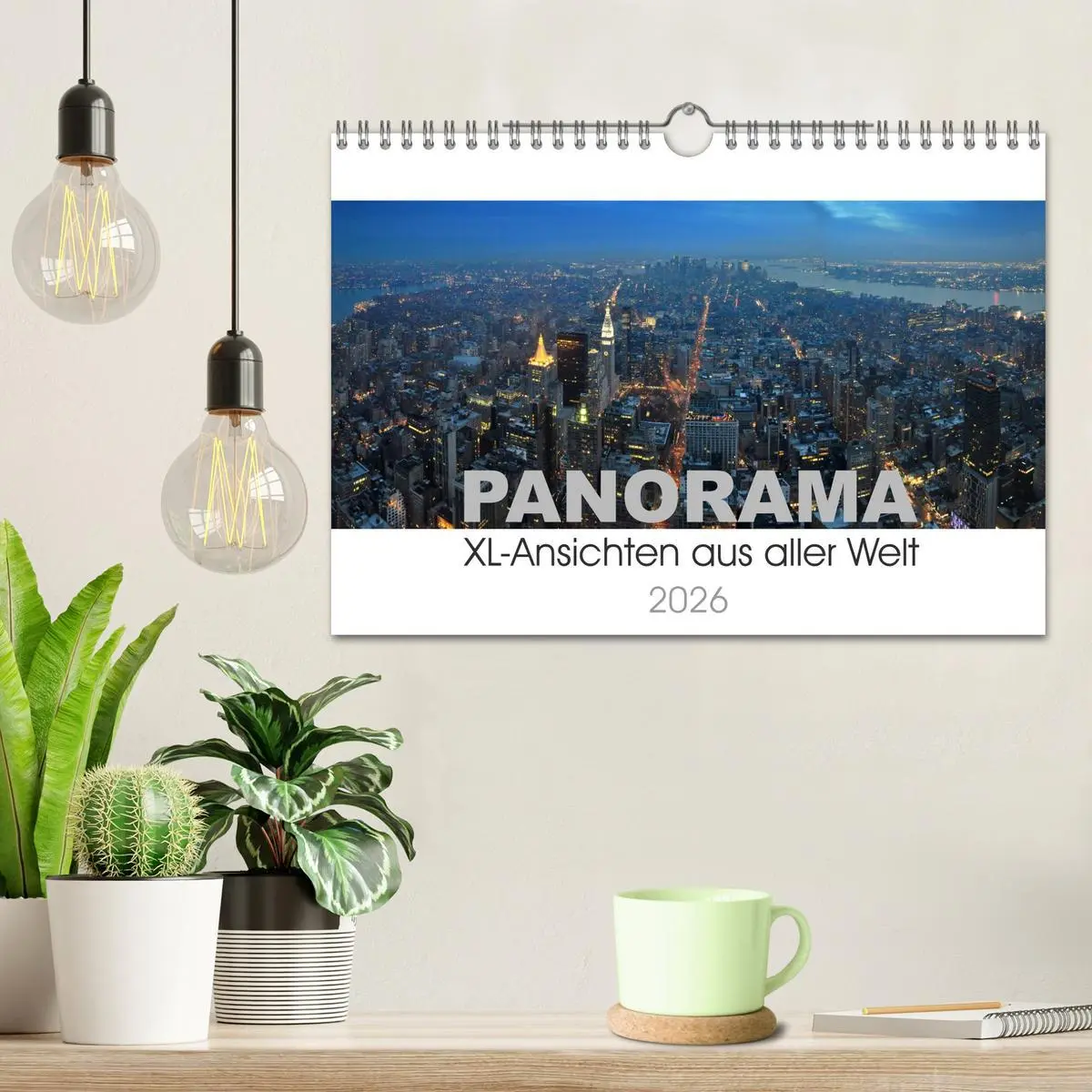 Bild: 9783516099553 | Panorama. XL-Ansichten aus aller Welt (Wandkalender 2026 DIN A4...