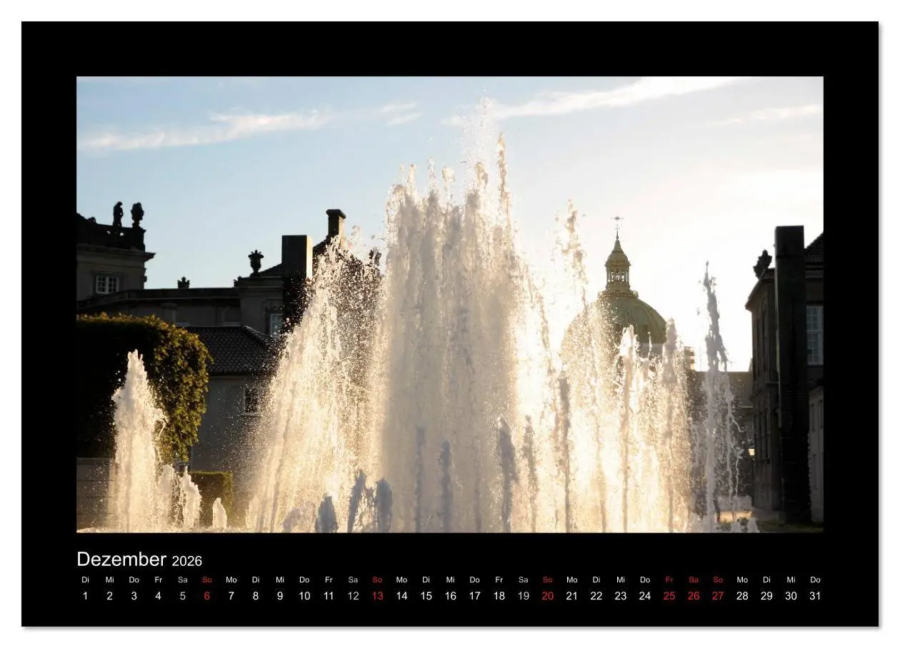 Bild: 9783516169553 | Kopenhagen (Wandkalender 2026 DIN A3 quer), CALVENDO Monatskalender