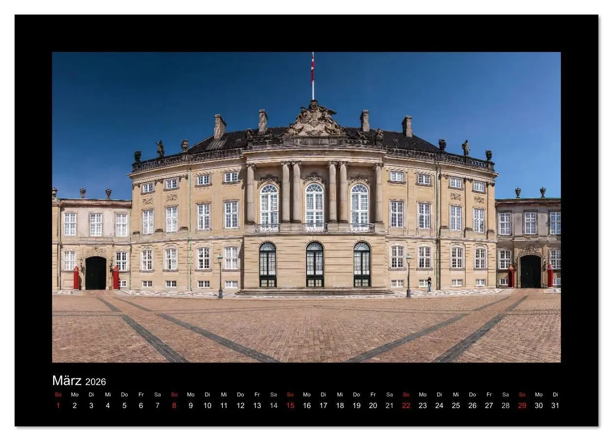 Bild: 9783516169553 | Kopenhagen (Wandkalender 2026 DIN A3 quer), CALVENDO Monatskalender