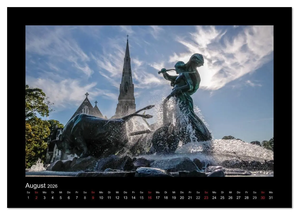 Bild: 9783516169553 | Kopenhagen (Wandkalender 2026 DIN A3 quer), CALVENDO Monatskalender
