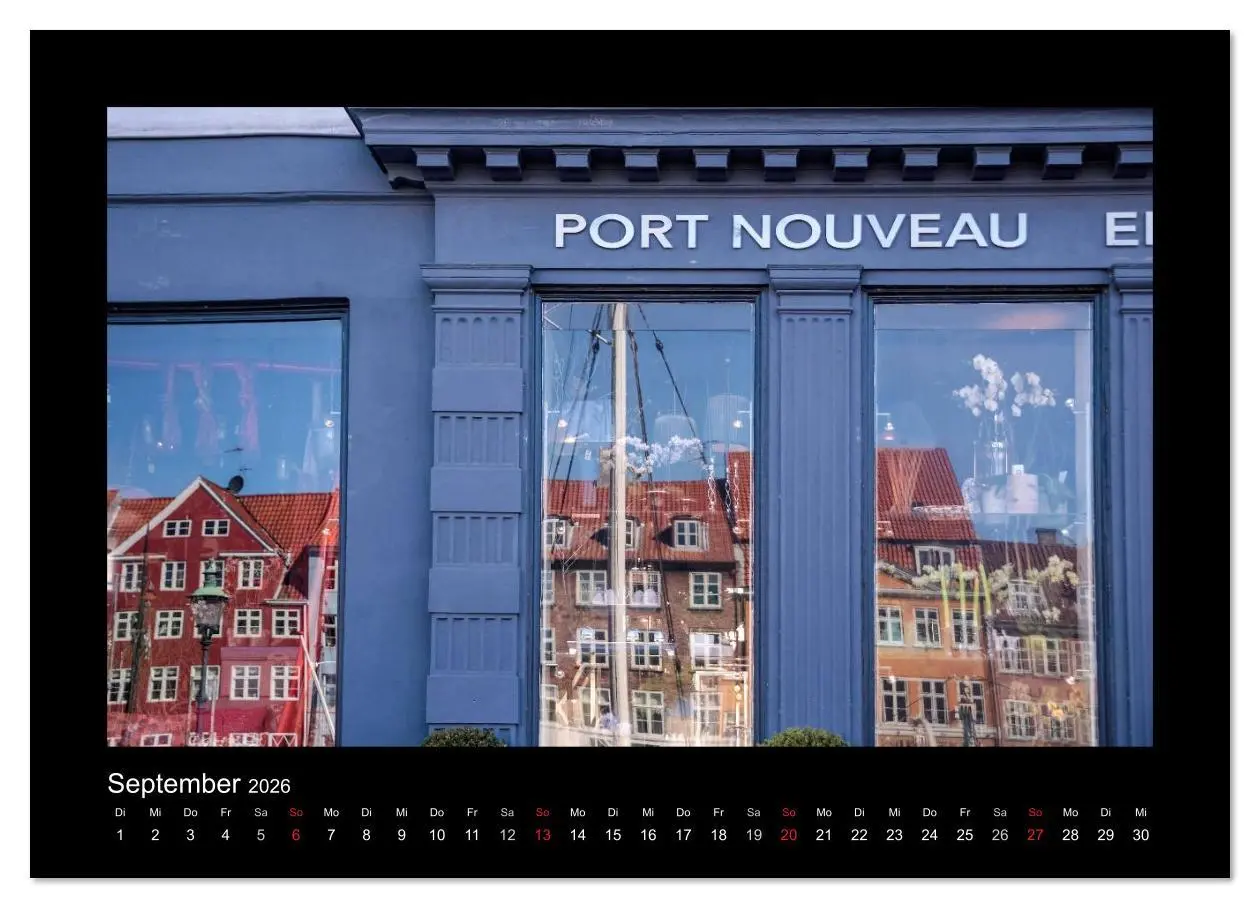 Bild: 9783516169553 | Kopenhagen (Wandkalender 2026 DIN A3 quer), CALVENDO Monatskalender
