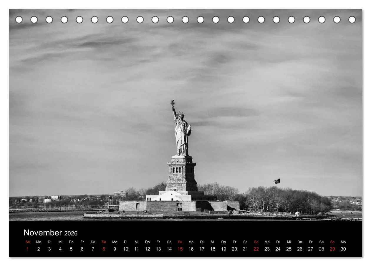 Bild: 9783516239553 | New York 2026 (Tischkalender 2026 DIN A5 quer), CALVENDO...