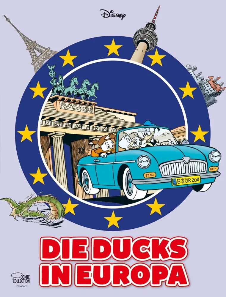 Cover: 9783770439553 | Die Ducks in Europa | Walt Disney | Buch | 112 S. | Deutsch | 2017