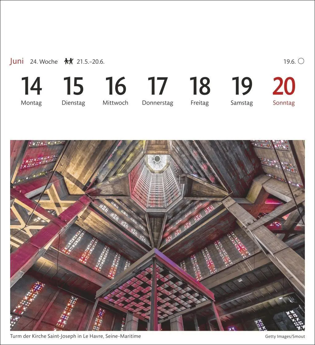 Bild: 9783840039553 | Bretagne &amp; Normandie Sehnsuchtskalender 2027 - Wochenkalender mit...