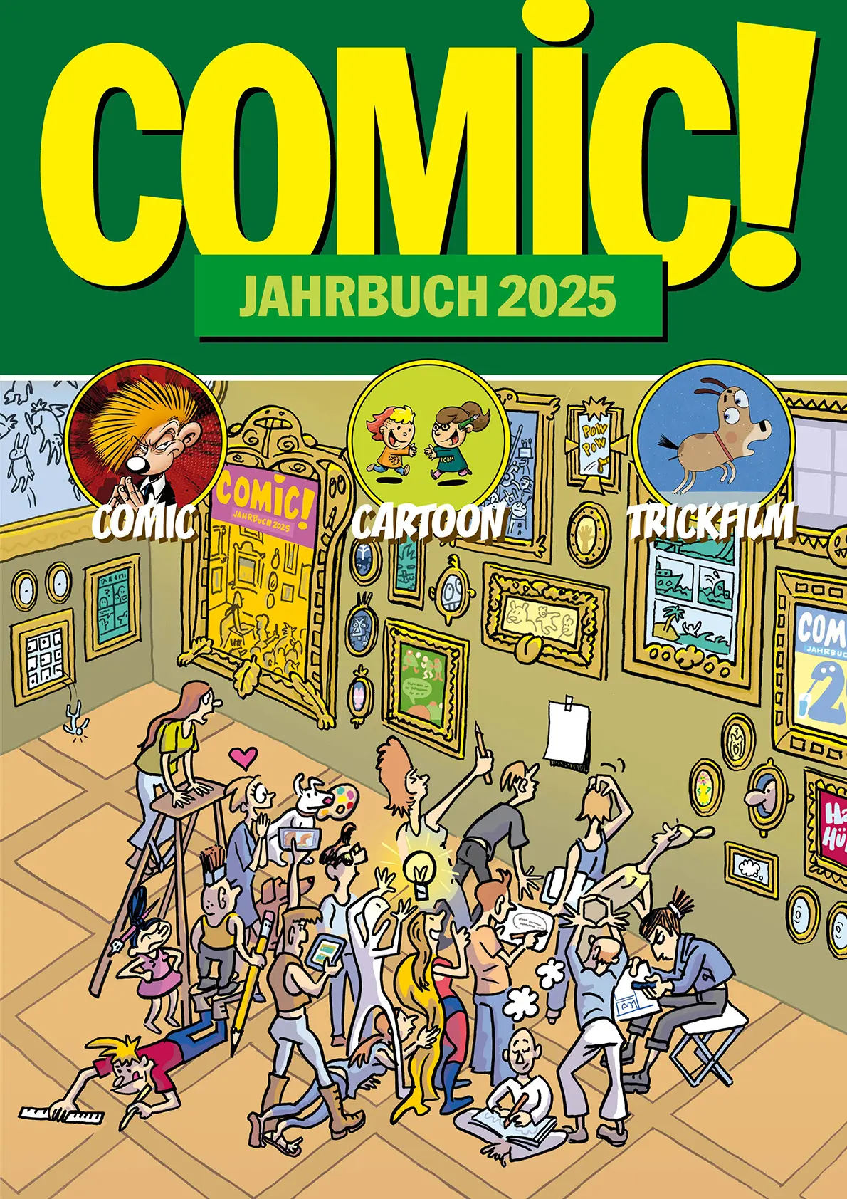 Cover: 9783888349553 | COMIC!-Jahrbuch 2025 | Taschenbuch | 184 S. | Deutsch | 2025