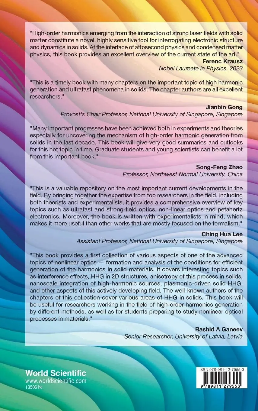 Rückseite: 9789811279553 | HIGH-ORDER HARMONIC GENERATION IN SOLIDS | Ciappina | Buch | Englisch