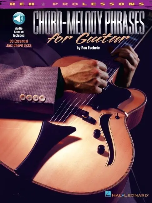 Cover: 9780634029653 | Chord-Melody Phrases for Guitar - Book/Online Audio | Ron Eschete