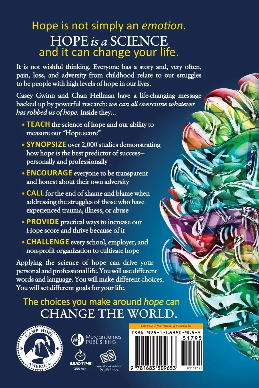 Rückseite: 9781683509653 | Hope Rising | How the Science of HOPE Can Change Your Life | Buch