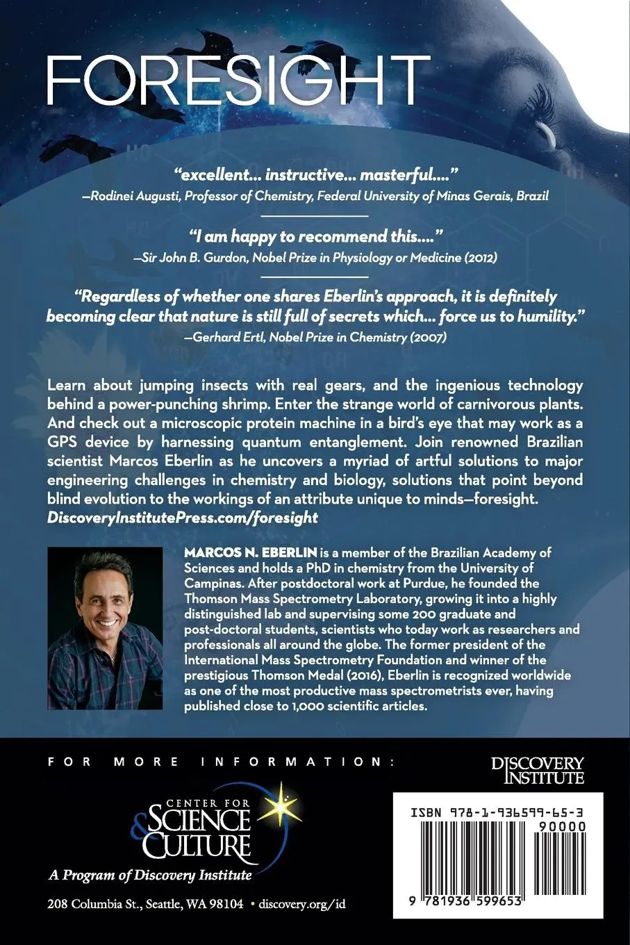 Rückseite: 9781936599653 | Foresight: How the Chemistry of Life Reveals Planning and Purpose