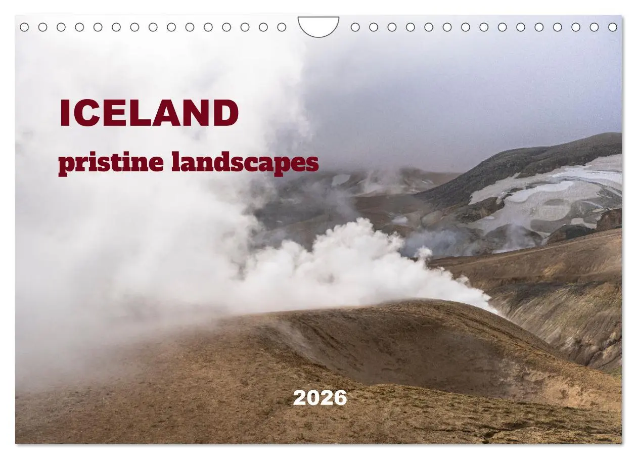 Cover: 9783516539653 | ICELAND pristine landscapes (Wall Calendar 2026 DIN A4 landscape),...