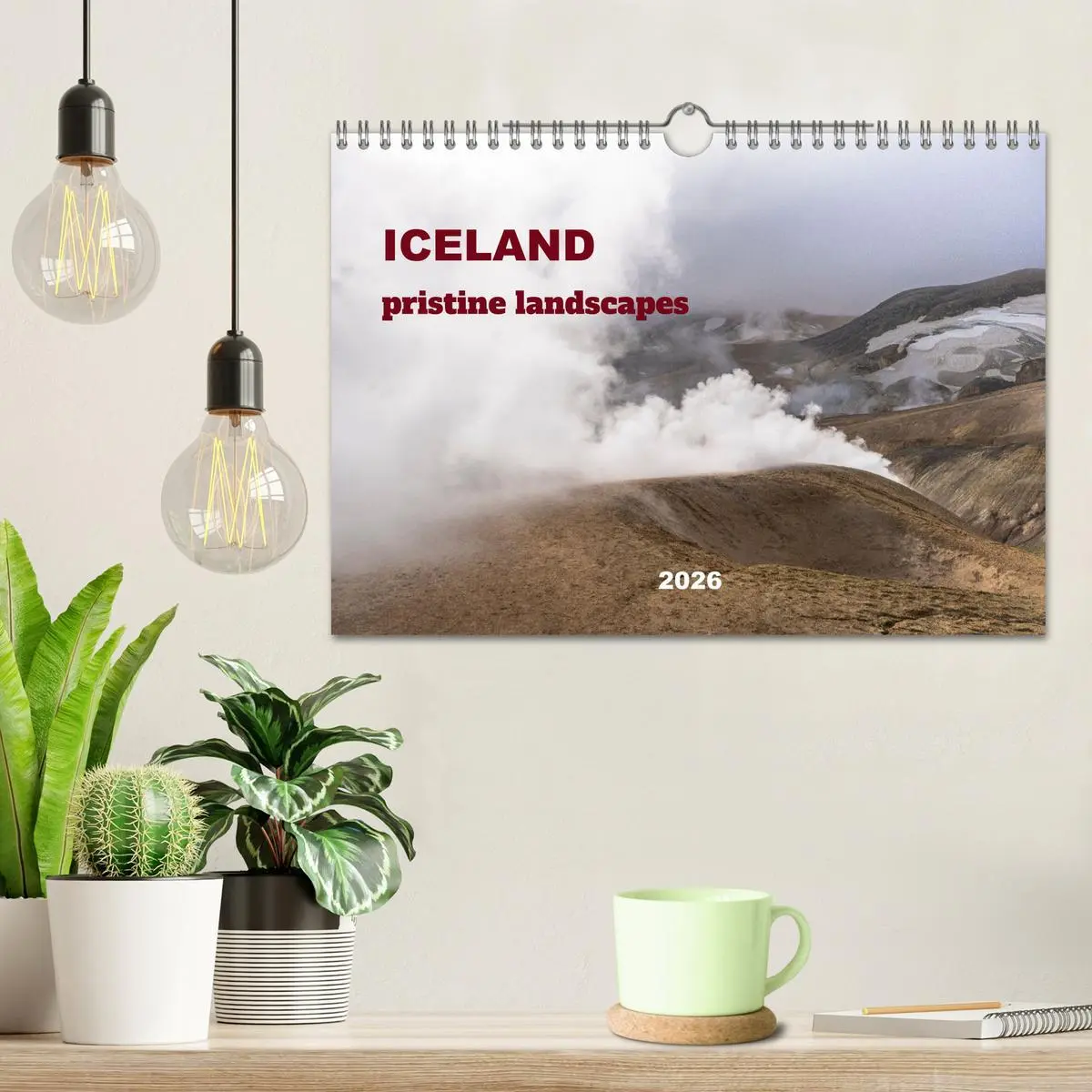 Bild: 9783516539653 | ICELAND pristine landscapes (Wall Calendar 2026 DIN A4 landscape),...