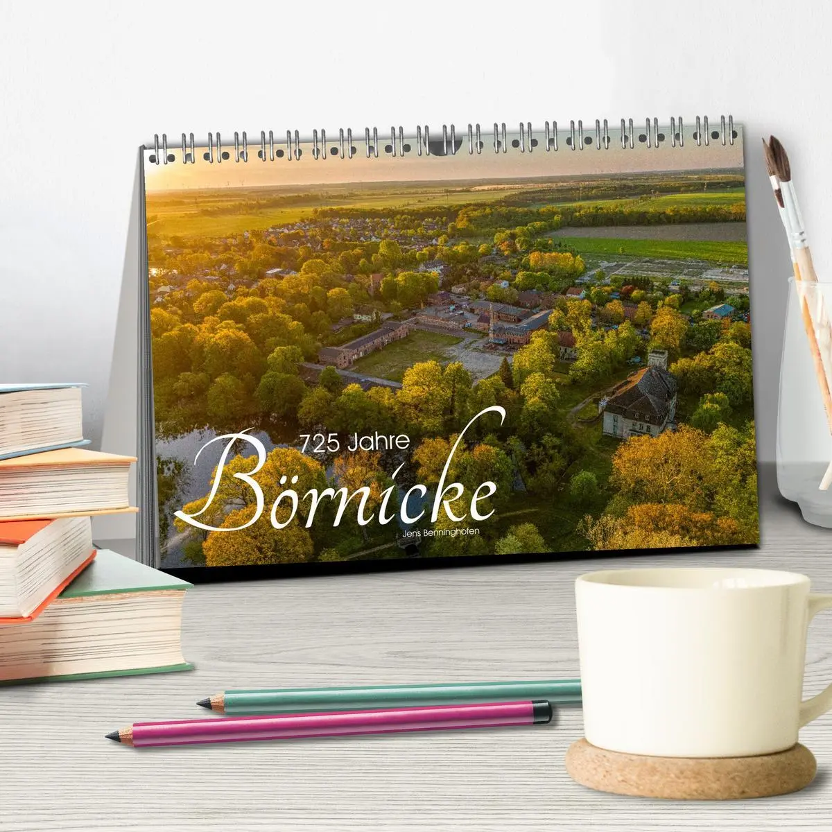 Bild: 9783516609653 | 725 Jahre Börnicke (Tischkalender 2026 DIN A5 quer), CALVENDO...