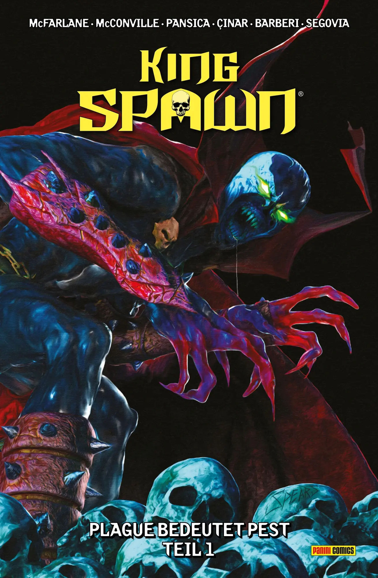 Cover: 9783741649653 | King Spawn | Bd. 9: Plague bedeutet Pest, Teil 1 | Mcfarlane (u. a.)