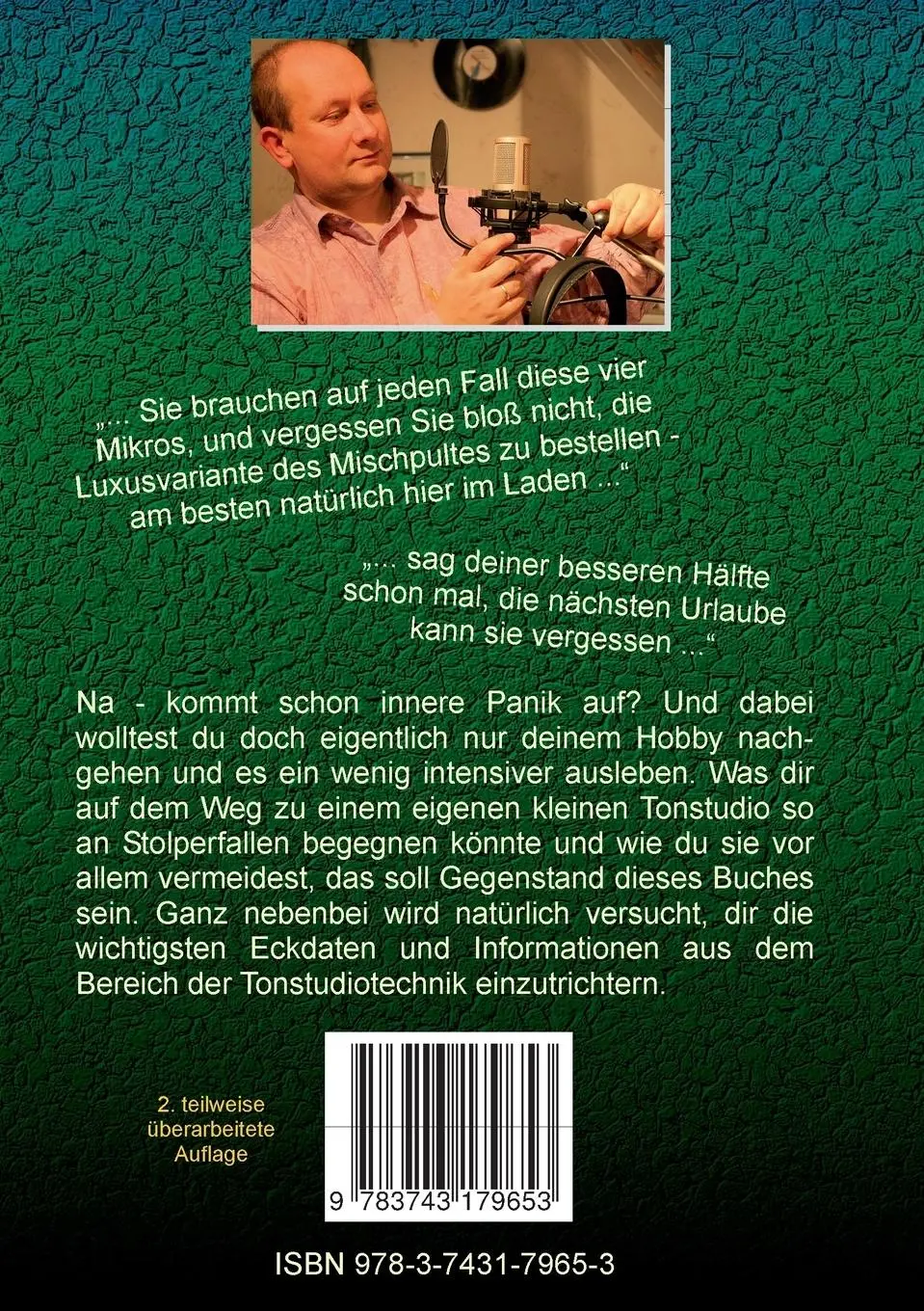 Rückseite: 9783743179653 | Mein erstes Tonstudio - Band I | Raik Johne | Taschenbuch | 160 S.
